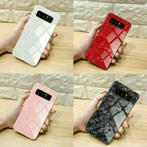 Funda protectora de plástico de vidrio templado mármol para teléfono para Samsung Galaxy S20 + Ultra - Imagen 1 de 16