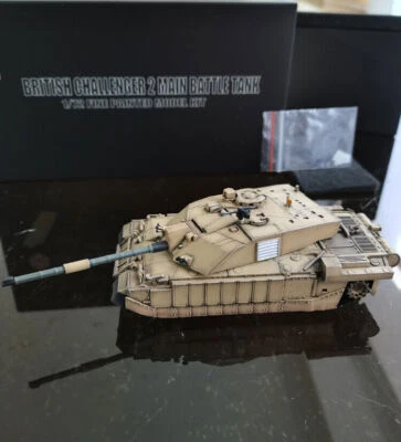 Tanque de batalha principal ARTISAN 1/72 British Challenger 2 Lraqi Gulf War modelo acabado - Imagem 1 de 4