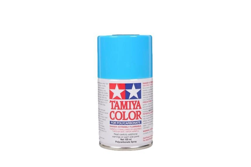 Tamiya Polycarbonate Paint PS-3 Light Blue 100ml Spray Can TAM86003 86003 - Image 1 of 1