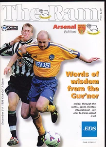 1998/99 Derby County V Arsenal 05-12-1998 Premiership - Bild 1 von 1