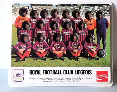 COCA COLA BOTTLE CAP SET BELGIUM TEAM ROYAL FOOTBALL CLUB LIEGEOIS ( LIEGE) DISP - Image 1 of 4