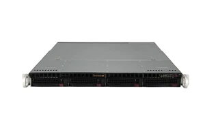 Supermicro 5019P-M 1U 4B LFF 3.5” Server Xeon Silver 4110 2.1Ghz 8C 32GB 9361-4i - Picture 1 of 4