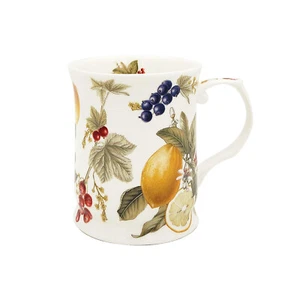 New Fine Bone fruit Coffee Tea Mug w Handle Cup 415cc - Bild 1 von 1