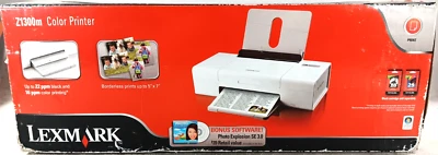 Lexmark Z1300 Digital Photo Color Inkjet Printer Open Box - Image 1 of 4