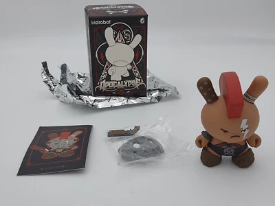 Kidrobot 2012 Dunny Apocalypse Huck Gee Dog 3" Vinyl Figure 2/16 Road Warrior - Image 1 of 4