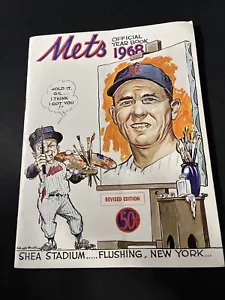 1968 Official NEW YORK METS Yearbook - Team Poster + Seaver, and Nolan Ryan - Picture 1 of 11