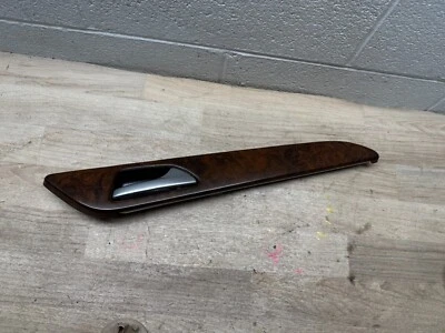 MERCEDES BENZ GLS GL ML W166 13-19 REAR RIGHT INTERIOR DOOR HANDLE WOOD TRIM - Image 1 of 4