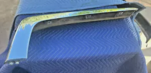 82-93 Jaguar XJS HE Series 2 Rear Left Driver Side Bumper Molding Chrome OEM - Picture 1 of 5