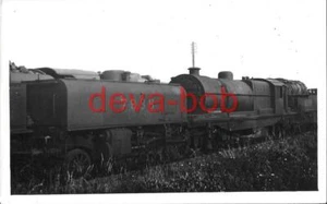 Railway Photo LMS Beyer Garratt 7988 Toton Shed 1947 2-6-6-2T Loco - Foto 1 di 1