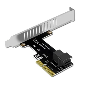 PCI E To SFF-8643 Riser Card Convenient PCIE X4 To SFF8643 Expansion Card Useful - Photo 1/14