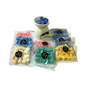 20 x Highly Scented Wax Melts Mini Hearts Many fragrances perfume/fresh/floral - Picture 1 of 7