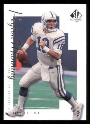 2000 SP Authentic #PM Peyton Manning Sample - Image 1 of 2