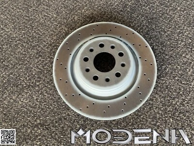 Original Disque de Frein Arrière Droite Maserati Levante Perforé - Photo 1/2