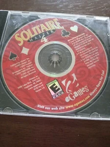 Solitaire Master 4 CD-ROM Juegos Clásicos Ventanas Antiguas - Imagen 1 de 2