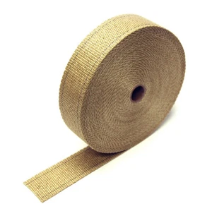 Tan Glass Fiber Exhaust Wrap 5cm x 30m (2" x 100ft) DEI 010103 - Picture 1 of 3