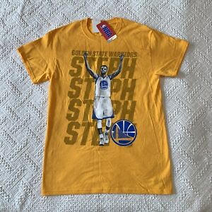 NWT Golden State Warriors Steph Curry #30 2016 MVP NBA Mens Small T-Shirt