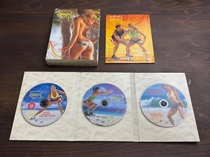 Brazil Butt Lift Leandro Carvalhos Booty Makeover Guide 3 DVDS Booklet Cards - Picture 1 of 3