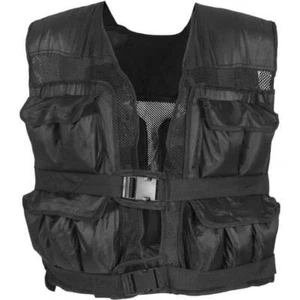 Chaleco de Plomos Negro 10KG Incl. Extraíble Pesos Calisthenics Entrenamiento - Imagen 1 de 9