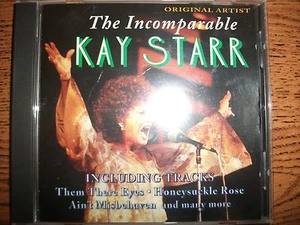 Kay Starr-The Incomparable-1994 Fat Boy Records! - Imagen 1 de 3