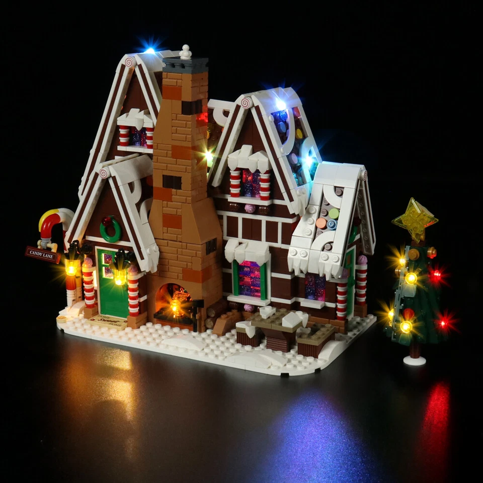 BrickBling Licht Kit für LEGO Creator Lebkuchenhaus 10267 Beleuchtung (Standard)