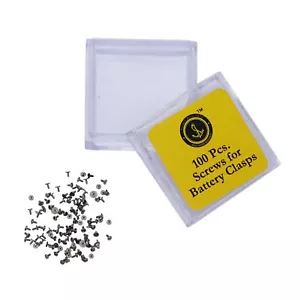 SCHRAUBEN FÜR AKKUVERSCHLÜSSE/KLEMMEN Abdeckungen Quarzuhr Uhren Batterien Reparaturen - Bild 1 von 4