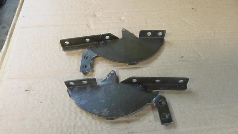 Vintage Kenney Bros & Wolkins  Metal Desk Lid Holders Cover