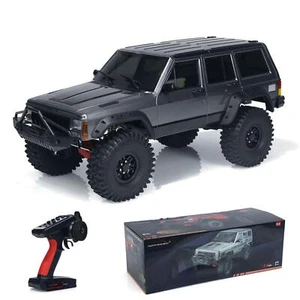 1/10 RC Off-road Crawler 4WD Truck Car Model w/ Differential Lock Lights Sound - Picture 1 of 24