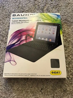 Bauhn Folio Bluetooth Keyboard & Case for 9.7" iPad 2, 3rd, 4th Gen Cover - READ - Image 1 of 2