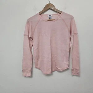 OLD NAVY Teen Girls Pink Long Sleeve Soft Stretch Lightweight Shirt Size XL (14) - Picture 1 of 6