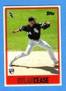 Topps Throwback Thursday #33 2020 Dylan Cease Chicago White Sox 917 - Imagen 1 de 1