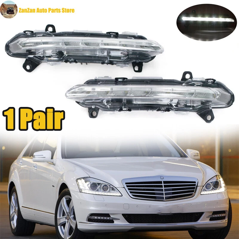 FogLamp Daytime Running For Mercedes BENZ S-Class W221 S350 S500 C300 2009-2013 - Image 1 of 4