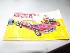 BROOKE BOND HISTORY OF THE MOTOR CAR PICTURE CARDS COLLECTORS BOOK COMPLETE