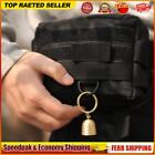 Brass Outdoor Brass Wind Chime Key Chain Bell Multifunction for Camping Hiking