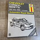 Haynes Repair Manuals Chevrolet Corsica & Beretta, 1987 1988 1989 1990 1991 1992