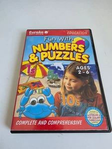 Fun With Numbers & Puzzles Ages 2-6  PC CD ROM Computer Video Game - Picture 1 of 1