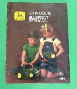 John Deere Toy Brochure 8 1/2" x 11" ( Blue Print Replicas) 1984 - Picture 1 of 9