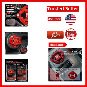 Automatic Lifting Engine Start Button Cover - Stylish Protector for Cars & Bikes - Bild 1 von 9