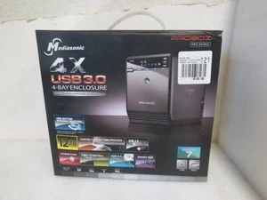 MEDIASONIC PROBOX HF2-SU3S2 4 BAY 3.5 SATA HDD ENCLOSURE - Picture 1 of 8