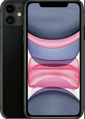 Apple iPhone 11 - 128 GB -Locked Cricket Wireless, Black, NIB - Image 1 of 4