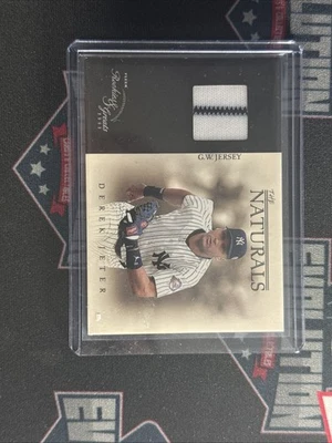 2003 FLEER Rookies and Greats The Naturals Game Used Jersey / DEREK JETER /250 - Image 1 of 2
