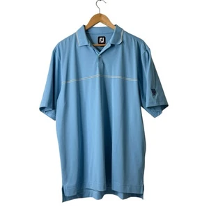 Footjoy Poloshirt Herren L Golf Lakeshore Country Club Stretch Performance Logo - Bild 1 von 12