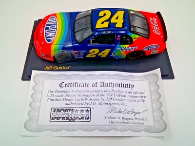 The Hamilton Collection JEFF GORDON SPORTS IMPRESSIONS #24 DuPont 1:24 Scale - Image 1 of 4