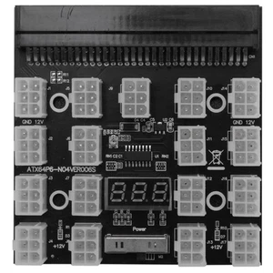 Board 17 Port 6Pin LED Display Module Server Card Adapter for 1200W4124 - Photo 1/8