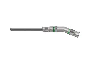 Medtronic Midas Rex Legend MR7 AVA14 abgewinkelter Aufsatz mit großer Bohrung, 3,2 mm, 14 cm - Bild 1 von 2