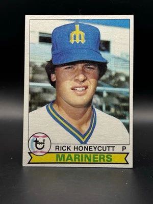 1979 TOPPS #612  Rick Honeycutt  ROOKIE  SEATTLE MARINERS  EX - Image 1 of 2