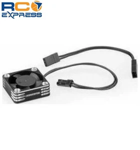 JConcepts High-Flow 30x30x10mm Aluminium Lüfter - Schwarz JCO2333-2 - Bild 1 von 1