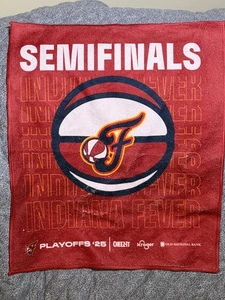 Indiana Fever 2025 Playoffs Halbfinale Rallye Handtuch offizielles Gewinnspiel - Bild 1 von 1