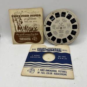 Viewmaster Reel The Pied Piper FT 11 Made In USA W Story Booklet Original Sleeve - Picture 1 of 6