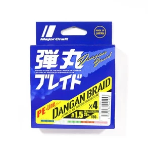 Major Craft Dangan Braid Line X4 150m P.E 1.5 Multi DB4-150/1.5MC/25lb 5553 - Picture 1 of 6