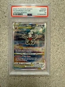 PSA 10 GEMAS COMO NUEVAS Darkrai VSTAR GG50/GG70 Crown Zenith. NUEVO CERTIFICADO - Imagen 1 de 5